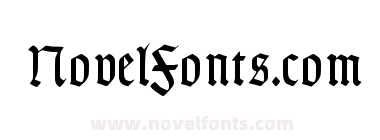 Typographer Gotisch Schmal
