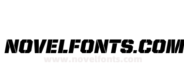 United Italic Reg Stencil