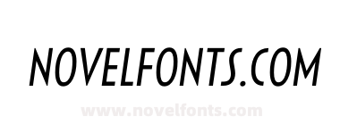 Uomo Condensed Italic
