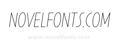 Uomo Condensed Light Italic