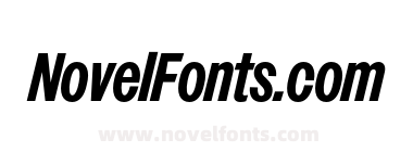 VC Nudge Trial Bold Italic