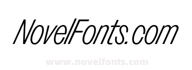 VC Nudge Trial Light Very Italic