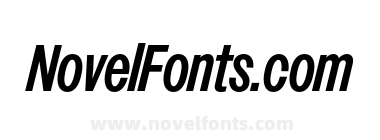 VC Nudge Trial Semibold Italic