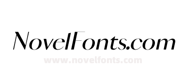 VOGUISH Italic