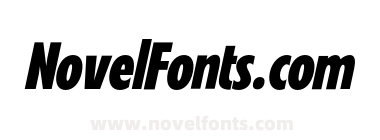 VVDS Fifties Cond S Bold Italic
