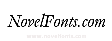 Van Dijck BookBQ Regular Italic
