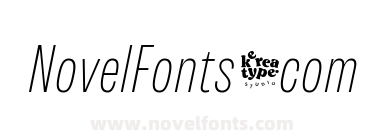 Variera DEMO Thin Italic