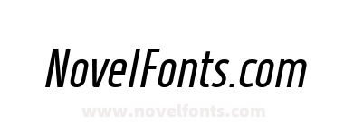 Vogie Condensed Italic