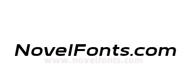 Vogie Extra Bold Expanded Italic