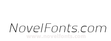 Vogie Extra Light Italic