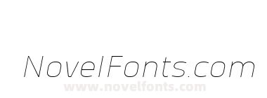 Vogie Thin Italic