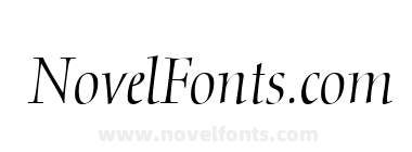 Nofret Light Italic
