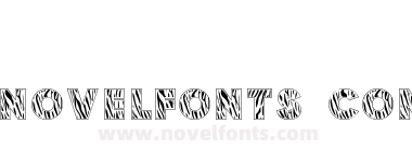 Wild Animals Skins Font 3 Reg