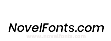 Wladi Sans Medium Italic