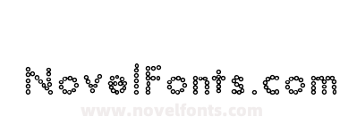 YB Daba Dot Font