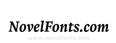 Zenon Medium Italic
