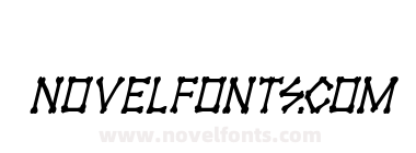xBONES Condensed Italic