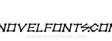 xBONES Expanded Italic