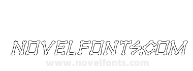 xBONES Outline Italic