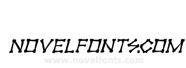 xBONES Rough Italic