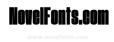 A2 GothicX Condensed Bold