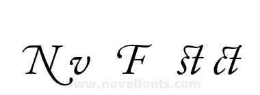 Adobe Garamond Italic Alternate