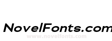 Adrianna Extended Demi Bold Italic