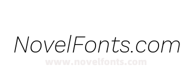 Aestetico Extra Light Italic