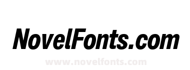 Air Pro Condensed Bold Oblique