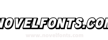 OMNIBLACK Outline Italic