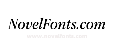 Apple Garamond BT Book Italic