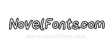 AppleStorm Extra Bold Outline Italic