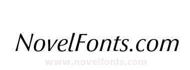 OptimaNovaLT-Italic