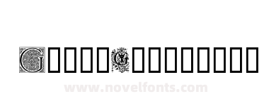 Ornamental Initials G