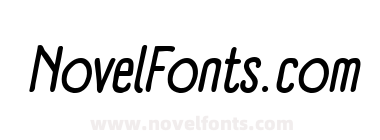 Panforte Condensed Regular Italic