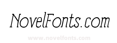 Panforte Serif Light Italic