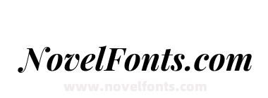 Playfair Display Bold Italic