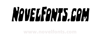 Pocket Monster Condensed Italic