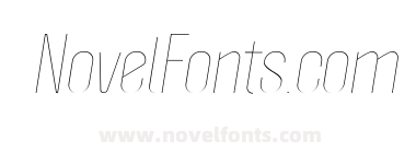 Politica Thin Italic