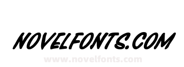 Press Darling Bold Italic