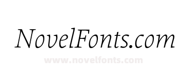 Proforma-UltraLightItalic