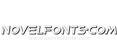 Progress 3D Hollow Italic