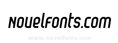 Reflex Bold Italic