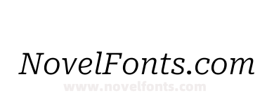Roboto Serif Light Italic