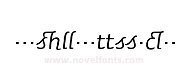 SaunaLigatures-ItalicSwash