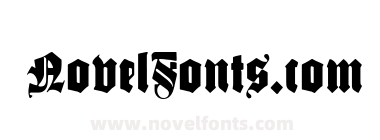 Schmalfette Gotisch