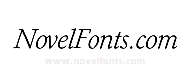 SenecaBQ-LightItalic
