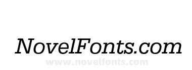 SerifaBQ-Italic