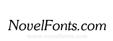 SouvenirITCbyBT-LightItalic
