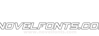 Spy Agency Outline Italic